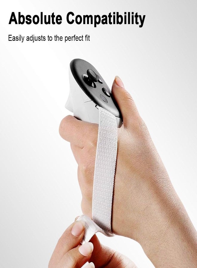 ZORBES® Controller Grips Cover for Meta Quest 3S & 3, VR Controllers Accessories Compatible with Oculus, Adjustable Non-Slip Knuckle Straps for Meta Quest Controllers Fit for Official Charging Dock - Image 5